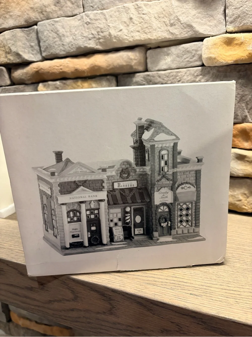 Department 56-Christmas in the City-Riverside Row Shops